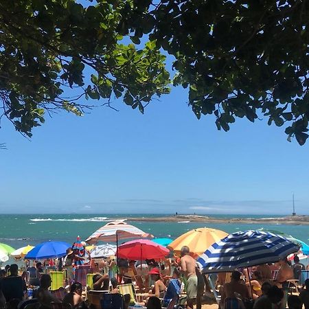 Apartamento Pe Na Areia E Aguas Tranquilas No Centro De 구아라파리 외부 사진